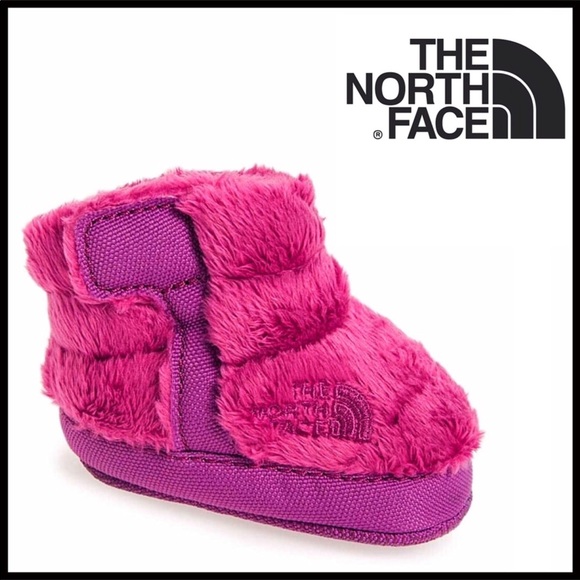 THE NORTH FACE COZY BABY BOOTIES SLIPPER BOOTS A3C - Picture 8 of 8